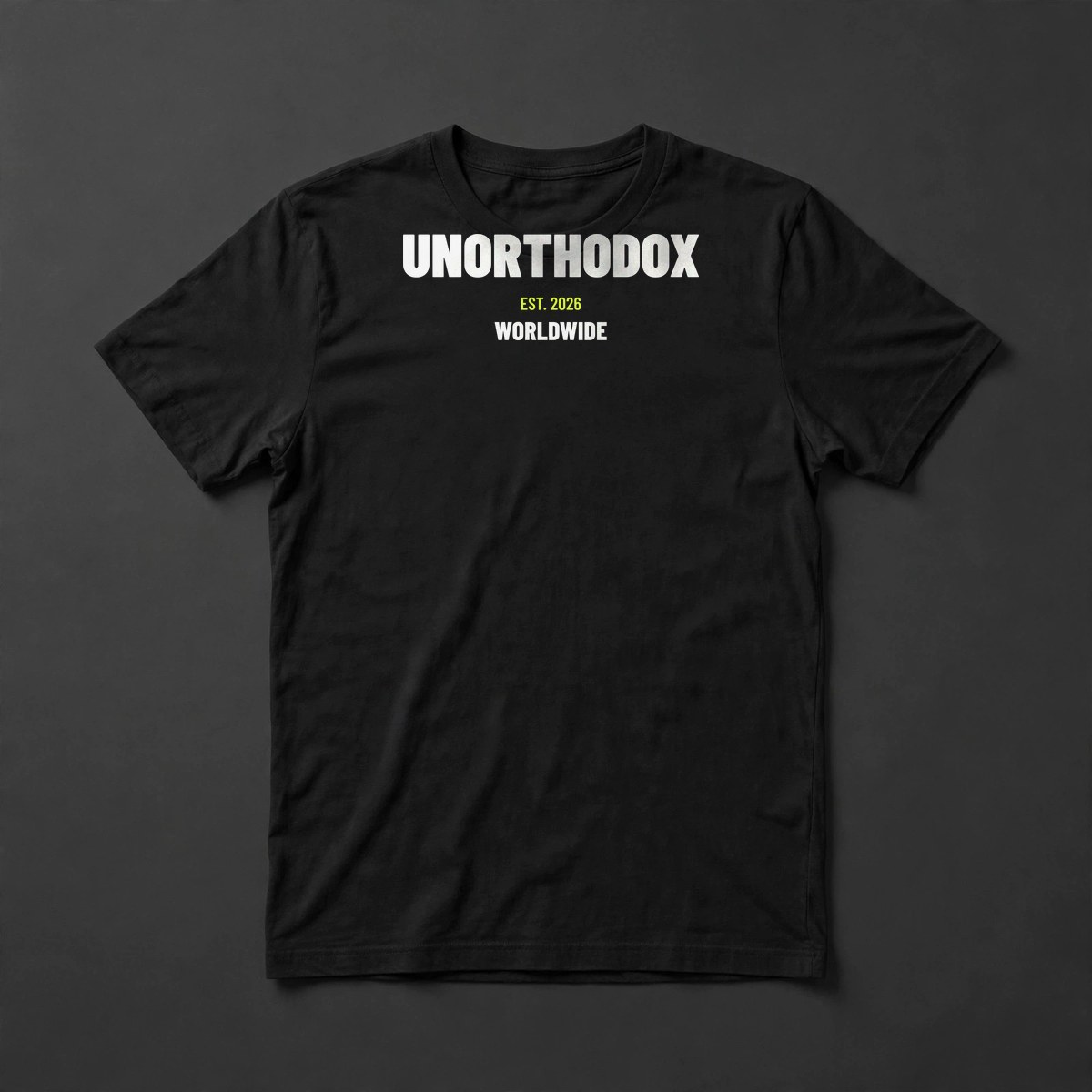 Unorthodox Worldwide classic tee